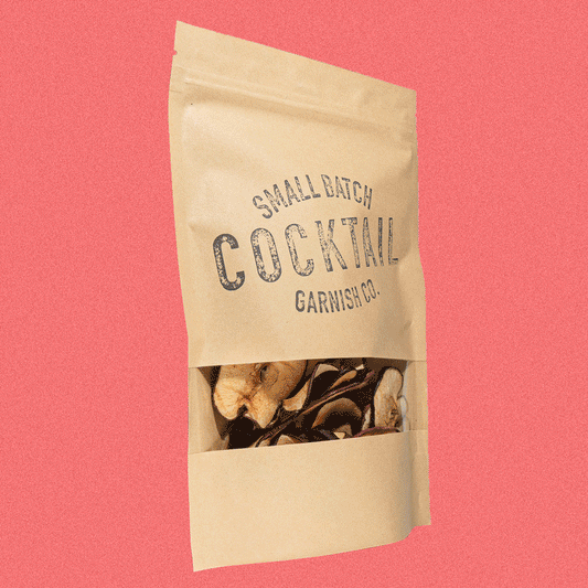 Dried Apple Slices (26CT) – Premium Garnish for Fall Drinks