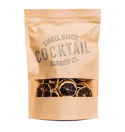 Dehydrated Lemon Slices (50ct) | Dried Citrus Garnish for Cocktails