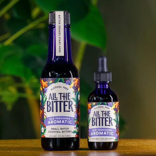 All The Bitter - Old Fashioned Aromatic Non-Alcoholic Bitters (2oz) For Old Fashioneds or Manhattans