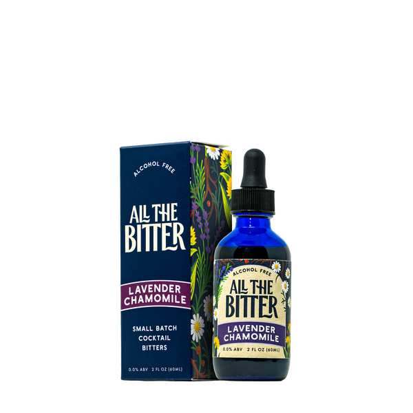 All The Bitter Lavender Chamomile Bitters 2 oz | Non-Alcoholic | 0.0% ABV