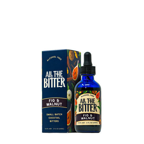 All The Bitter Fig & Walnut Bitters 2 oz | Non-Alcoholic | 0.0% ABV