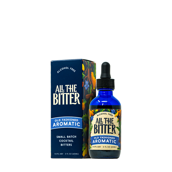 All The Bitter - Old Fashioned Aromatic Non-Alcoholic Bitters (2oz) For Old Fashioneds or Manhattans