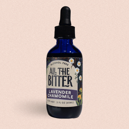 All The Bitter Lavender Chamomile Bitters 2 oz | Non-Alcoholic | 0.0% ABV