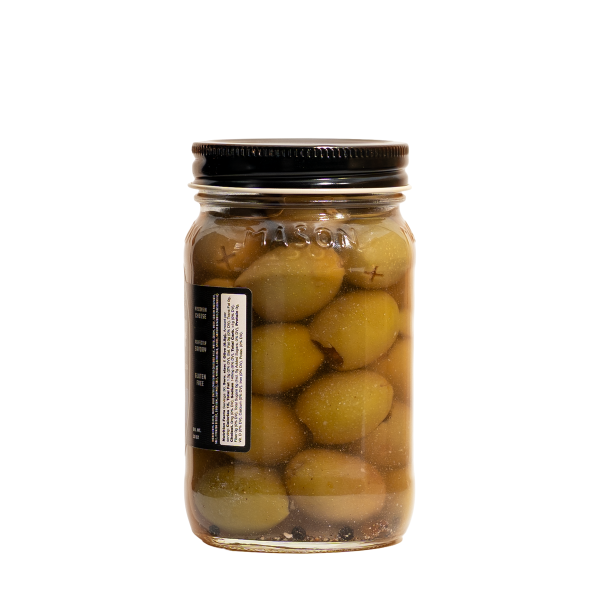 Dirty Sue Blue Cheese Stuffed Olives (16oz Jar) | Hand Stuffed Martini Olives