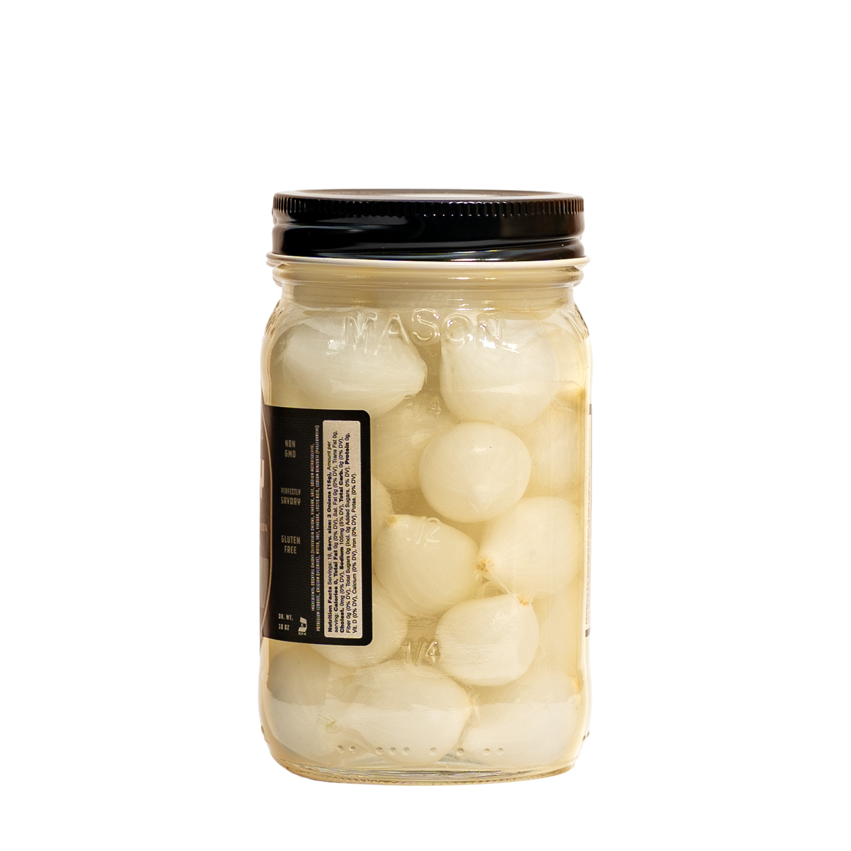Dirty Sue Jumbo Cocktail Onions (16oz Jar) | Pickled Pearl Onions for Gibsons