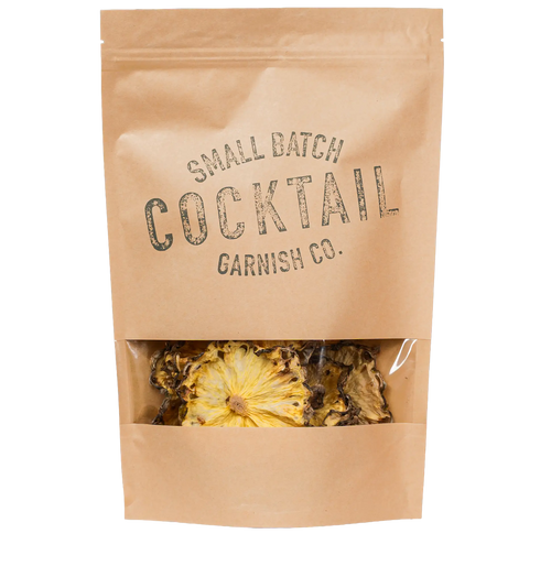 Dehydrated Pineapple Slices (15ct) | Dried Tropical Tiki Cocktail Garnish