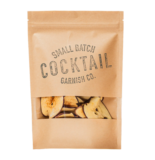 Dehydrated Apple Slices (26CT) – Premium Fall Cocktail Garnish