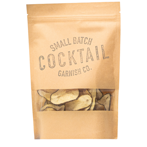 Dried Green Pear Slices for Cocktail Garnishes (2oz Bag) – Premium Dehydrated Green Pear