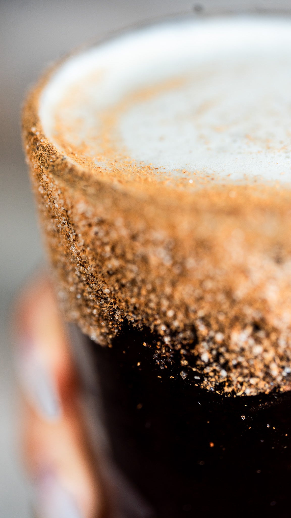 Cinnamon Sugar Rimmer (6oz) | Fall Seasonal Cocktail Sugar for Rimming