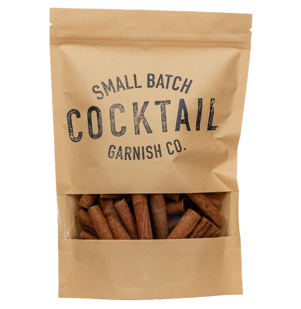 3" Whole Cinnamon Sticks for Cocktails (6oz / ~30 Sticks) – All-Natural Cocktail Garnishes