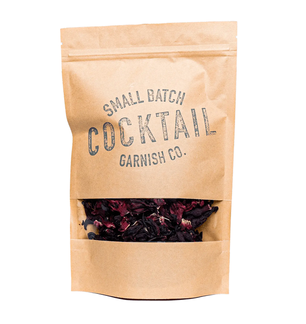 Dried Hibiscus Flowers (4oz) | Botanical Cocktail Garnish