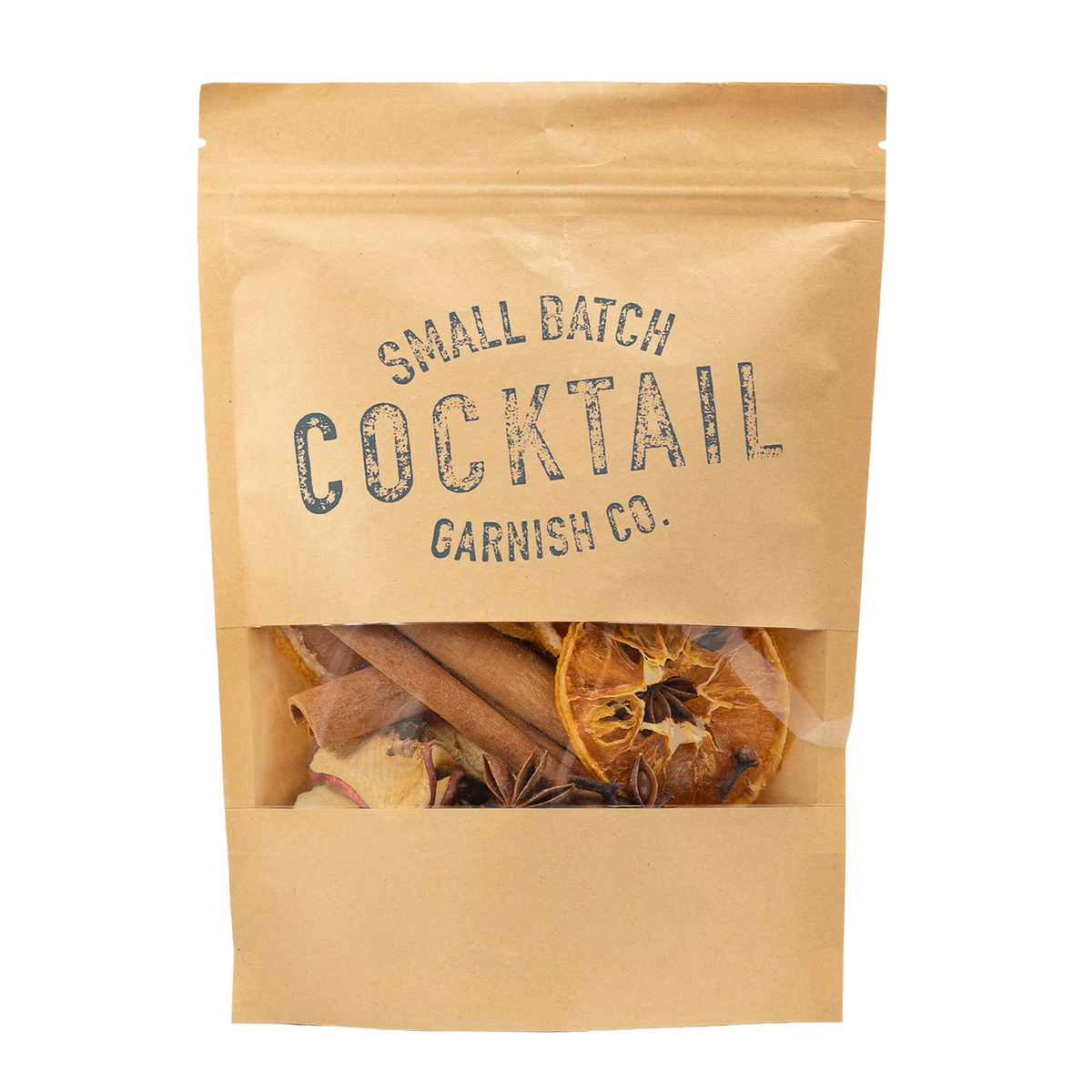 Bag of Mulled Wine Ingredients: Apple, Cinnamon, Clove, Orange, Star Anise