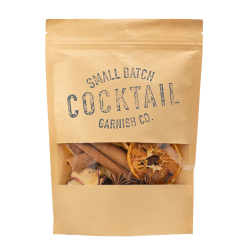 All-Natural Mulling Spices for Apple Cider & Mulled Wine (3oz Bag) – Mulling Spice Blend with Dried Fruit for Fall & Holiday Drinks