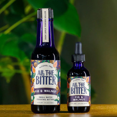 All The Bitter Fig & Walnut Bitters 2 oz | Non-Alcoholic | 0.0% ABV