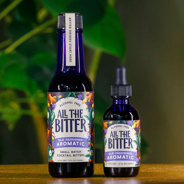 All The Bitter - Old Fashioned Aromatic Non-Alcoholic Bitters (2oz) For Old Fashioneds or Manhattans