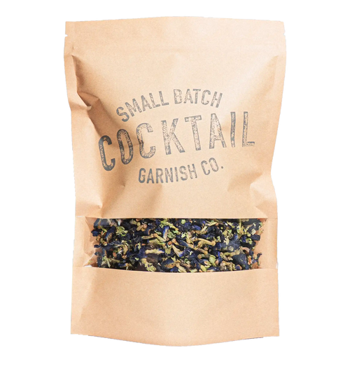 Dried Butterfly Pea Flower Pods (3oz) | Botanical Cocktail Garnish