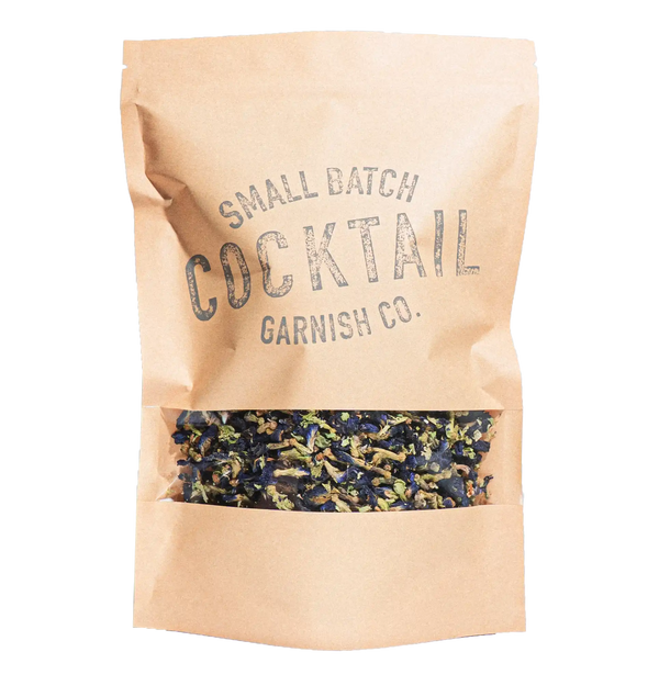 Dried Butterfly Pea Flower Pods (3oz) | Botanical Cocktail Garnish