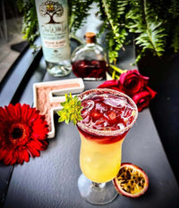 Pink Salt & Blood Orange Glass Rimmer, 6oz - Cocktail Garnish Co